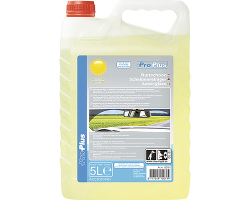Ruitenwisservloeistof zomer kant-en-klaar, 5 liter Pro Plus ruitensproeiervloeistof in 5 liter jerrycan