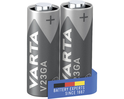 Twee Varta V23GA batterijen