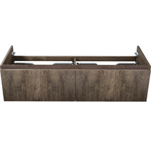 SANOX Wastafelonderkast Frozen 3D 40x140 cm charleston