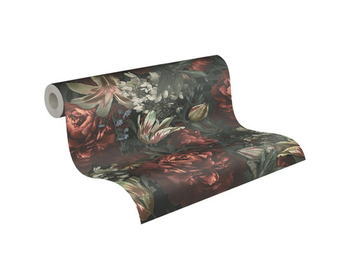 Rol behang met bloemmotief