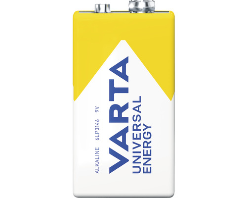 Varta Universal Energy 9V alkaline batterij