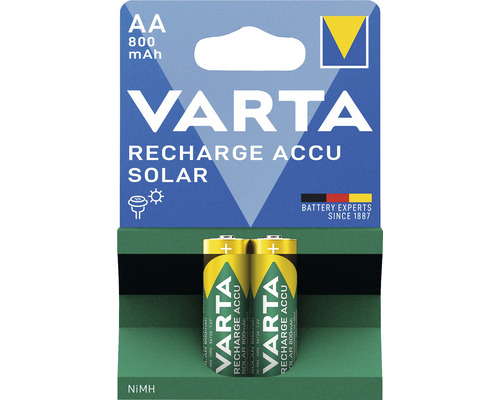 VARTA Oplaadbare batterij Recharge Accu Solar, 2 stuks