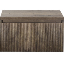 SANOX Badkamermeubelset Frozen 3D met wastafelblad 43x80x45 cm charleston