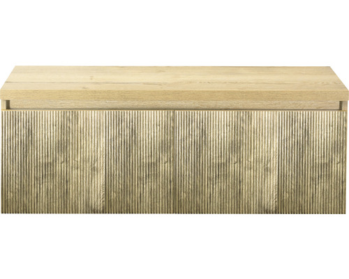 SANOX Badkamermeubel Frozen 3D 120 cm french oak