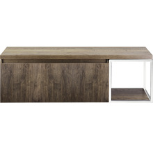 Kast met houten oppervlak en opbergvak