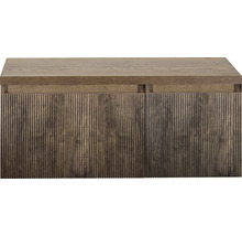 SANOX Badkamermeubelset Frozen 3D met wastafelblad 43x100x45 cm charleston