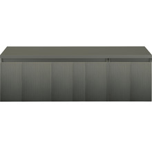 SANOX Badkamermeubelset Frozen 3D met wastafelblad 43x140x45 cm petrol