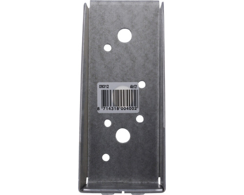 Metalen hoek 46x121 met gaten