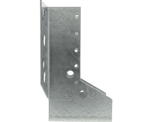 Hoekverbinder van metaal met bevestigingsgaten