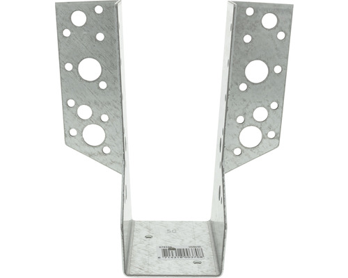 Metalen balkverbinder met gaten voor bevestiging