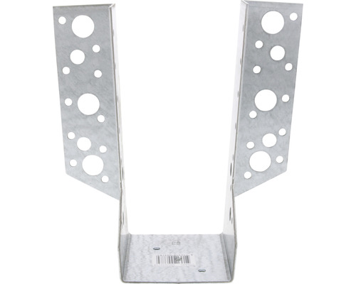 Metalen balkconnector met gaten voor houtconstructie