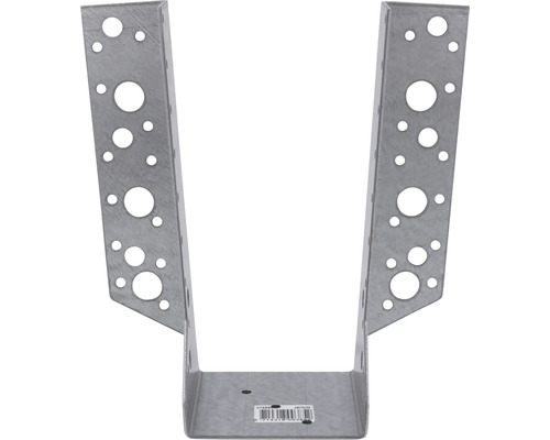 Metalen balkdrager met gaten