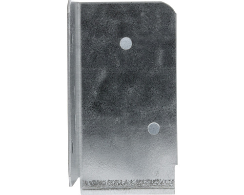 Metalen hoek met gaten voor bevestiging