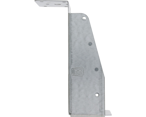 Metalen paalhouder om op te schroeven