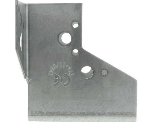 Hoekconnector met gaten voor houten constructies