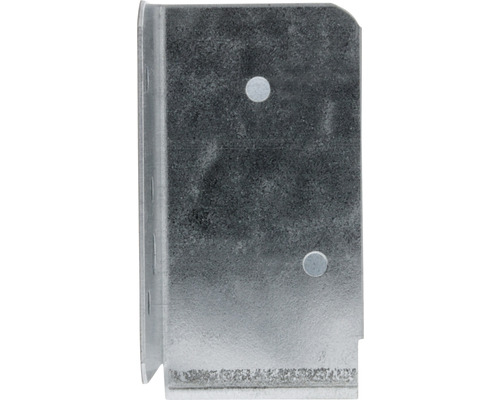 Metalen hoek met gaten voor bevestiging