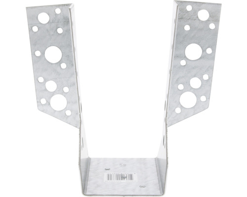Metalen balkverbinder met gaten voor houten constructies