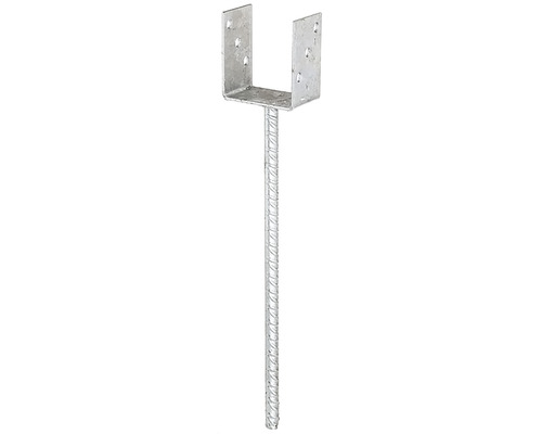 ALBERTS 2ER SET U-Pfostenträger Betonanker Pfostenschuh Pfostenanker 100x101mm 256013445795