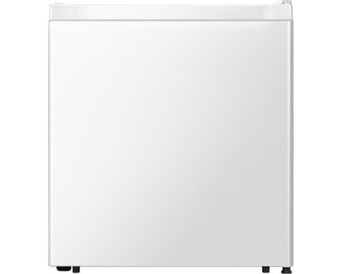 Vooraanzicht van een witte wasmachine onderkast