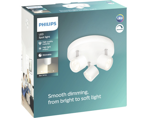 Verpakking van een Philips LED spot