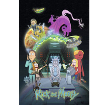 REINDERS Poster Rick en Morty 61x91,5 cm