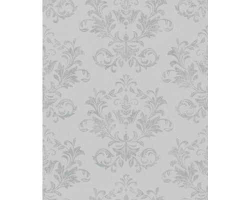 MARBURG Vliesbehang 34014 Habitat ornament grijs Behang met bloemmotief ornament