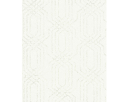 MARBURG Vliesbehang 34041 Habitat geometrisch wit Behang met geometrisch patroon