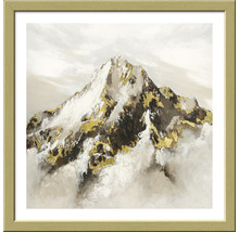 Ingelijst schilderij van een berglandschap
