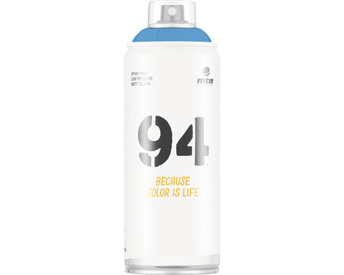 MTN 94 Spuitlak mat Fluorescent Blue 400 ml