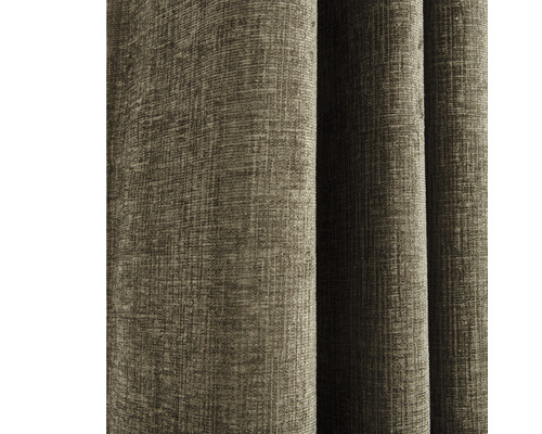 Stoffen gordijn met textuur