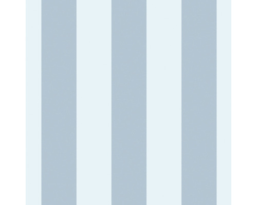 LAURA ASHLEY Vliesbehang 115252 Lille matt stripe blue sky Behang met streepmotief