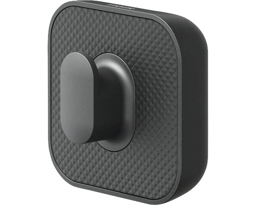 Vierkante wandhaak met gestructureerd patroon