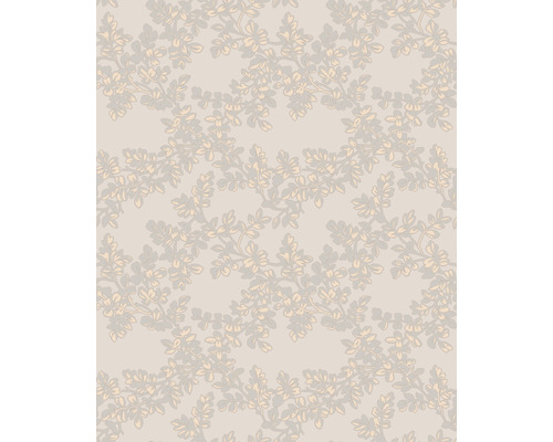 Behang met bloemmotief