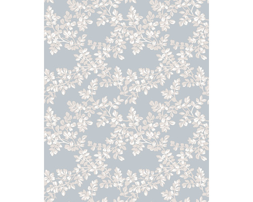 Behang met bladerpatroon