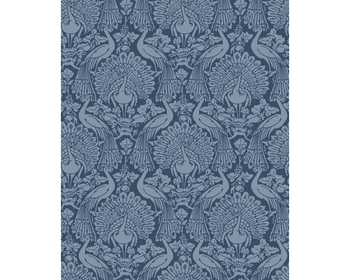 Behang met pauwenpatroon