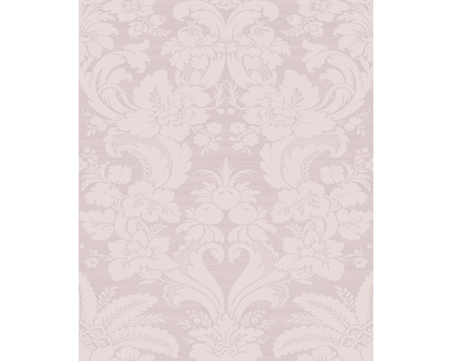 Behang met bloemrijk damastpatroon