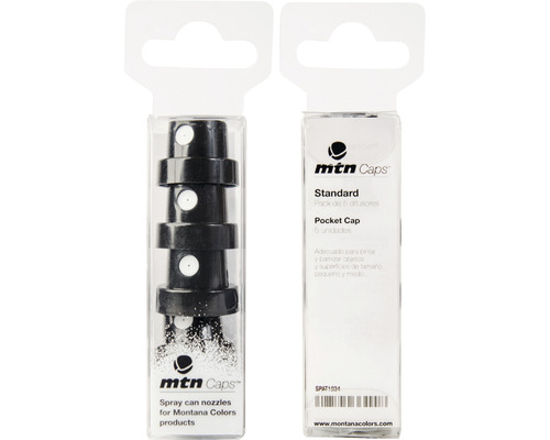 MTN Caps spuitkoppen voor spuitlak standaard ø 2,5 cm 5 stuks