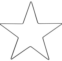 Ster van metaaldraad