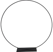 Ronde metalen boog met voet