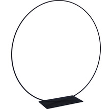 Ronde metalen boog met voet voor decoraties
