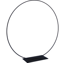 Ronde metalen boog met voet voor decoraties