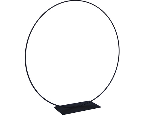 Ronde metalen boog met voet voor decoraties