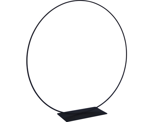 Ronde metalen boog met voet voor decoraties