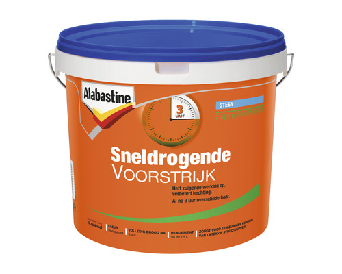 ALABASTINE Sneldrogende voorstrijk transparant 5 l