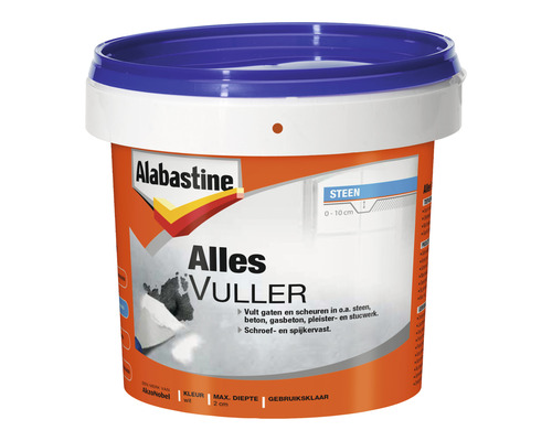 ALABASTINE Allesvuller wit 1 kg ALABASTINE Allesvuller wit 1 kg