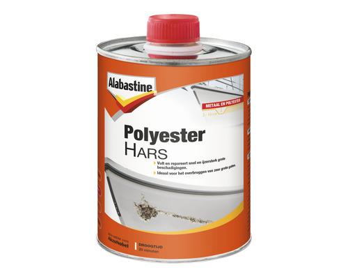 ALABASTINE Polyester hars 500 ml ALABASTINE Polyester hars 500 ml