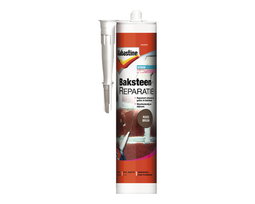 ALABASTINE Baksteenreparatie rood/bruin 310 ml Alabastine Baksteen Reparatie baksteenreparatiemiddel