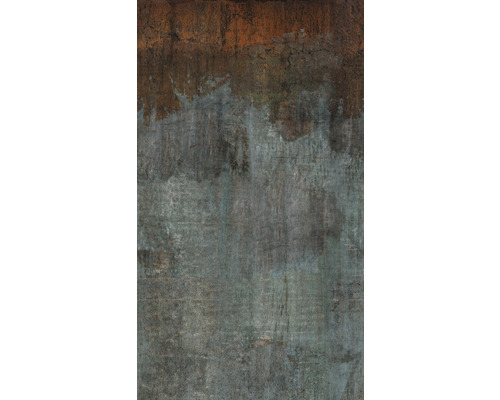 GRANDECO Fotobehang vlies A43101 metaaloptiek 159x280 cm Abstracte wanddecoratie met rustieke uitstraling