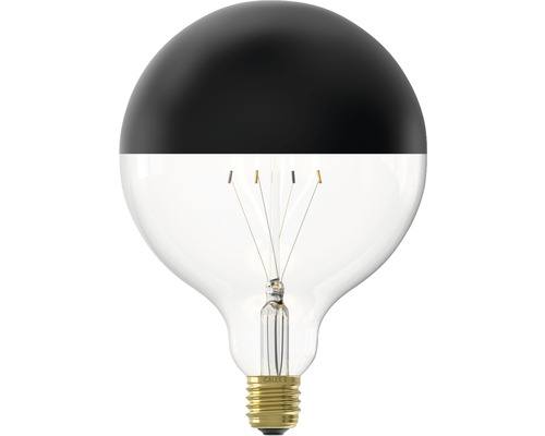 Decoratieve gloeilamp met zwarte coating