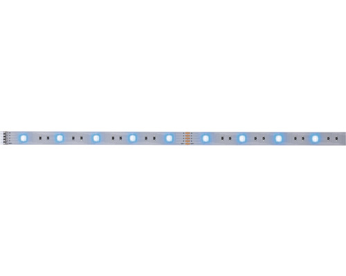 Ledstrip met blauwachtig licht